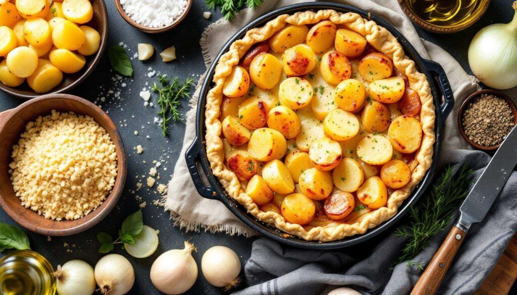 Cena con 2 euro: la torta rustica di patate e cipolle che profuma di casa e tradizione