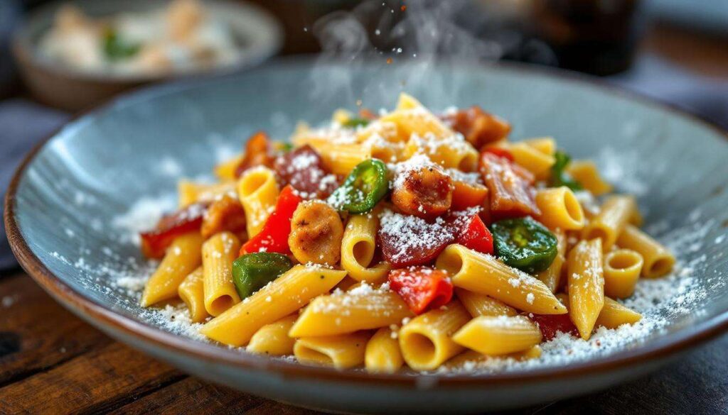 Pasta alla Ciociara ricetta primo piatto semplice e rapido in pochi minuti
