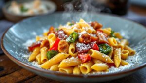 Pasta alla Ciociara ricetta primo piatto semplice e rapido in pochi minuti