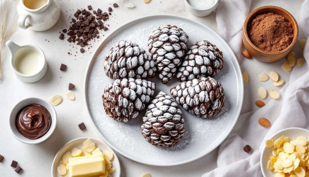 Pigne di cioccolato