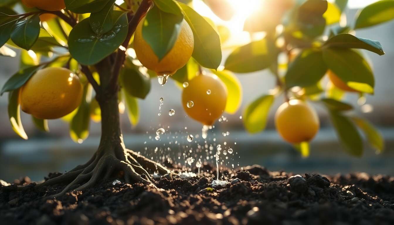 Comment bien arroser un citronnier