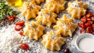 Pandorini salati soffici in 30 minuti: l’antipasto scenografico senza lievitazione