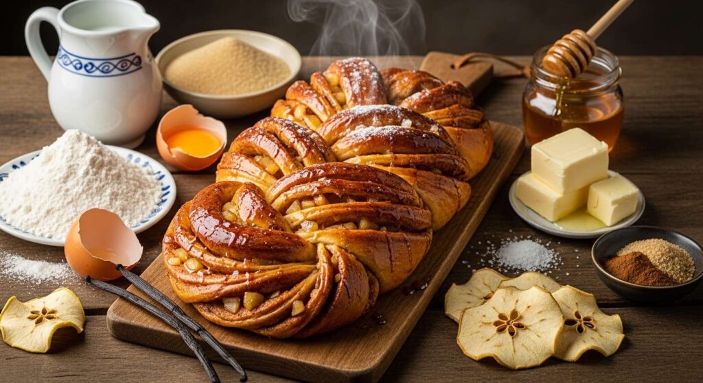 Babka alle mele: la ricetta del dolce intrecciato morbido e profumato alla cannella