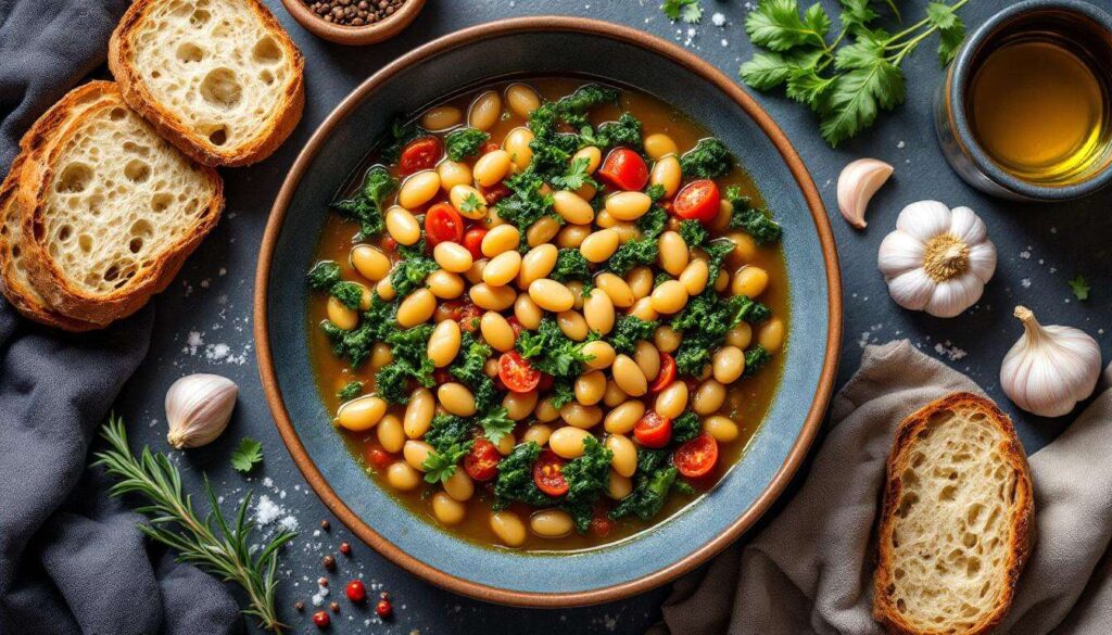 Zuppa di cavolo nero e cannellini: cremosa e sostanziosa, proprio come in Toscana
