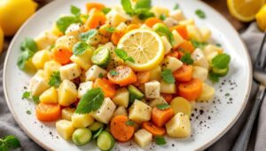 Insalata russa con tonno: la variante cremosa da preparare in anticipo