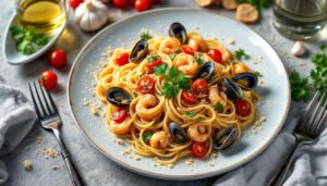 Pasta rotta al forno allo scoglio: la ricetta di Alessandro e Filippo Billi